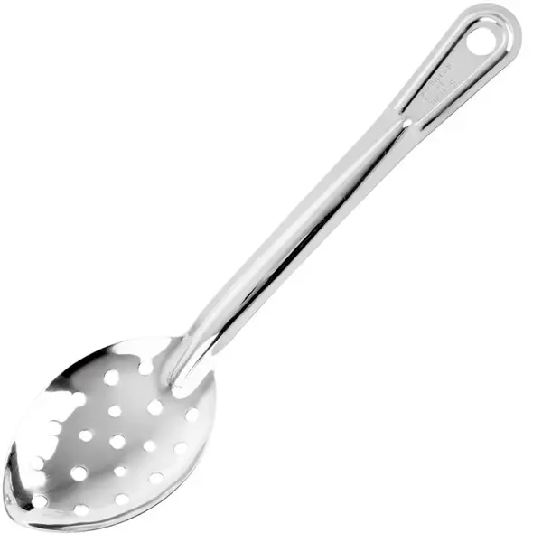 Serveerlepel | RVS | Geperforeerd | 285x68mm