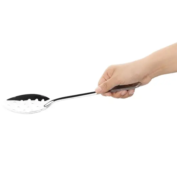 Serveerlepel | RVS | Geperforeerd | 285x68mm
