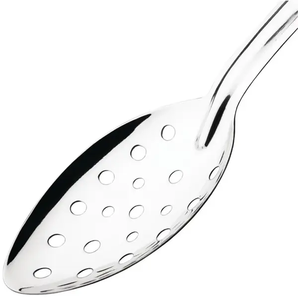 Serveerlepel | RVS | Geperforeerd | 285x68mm
