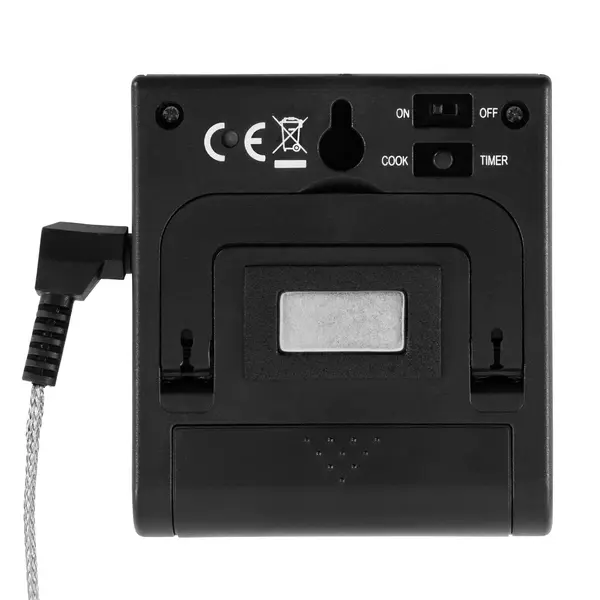 Braadthermometer | Digitaal | Sonde (Kabel 1.2m) | 0°C/+250°C | Timer | 65x72x23(h)mm