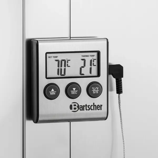 Braadthermometer | Digitaal | Sonde (Kabel 1.2m) | 0°C/+250°C | Timer | 65x72x23(h)mm