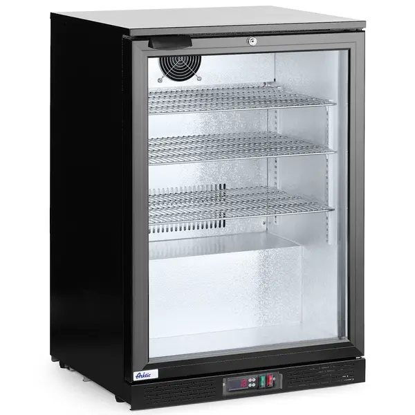 Barkoelkast | 127L | Zwart | +2°C/+10°C | Statisch + Ventilator | 600x530x865(h)mm