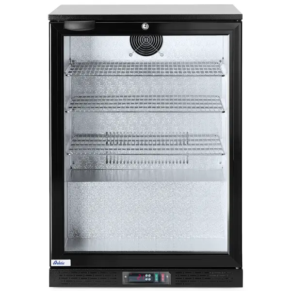 Barkoelkast | 127L | Zwart | +2°C/+10°C | Statisch + Ventilator | 600x530x865(h)mm