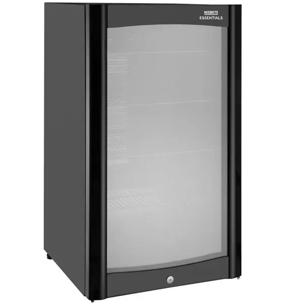 Barkoelkast | 98L | Zwart | +1°C/+9°C | Statisch + Ventilator | 470x493x827(h)mm