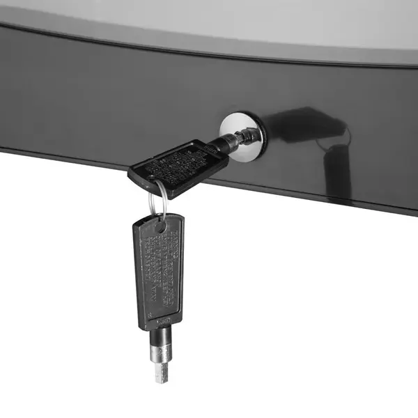 Barkoelkast | 98L | Zwart | +1°C/+9°C | Statisch + Ventilator | 470x493x827(h)mm