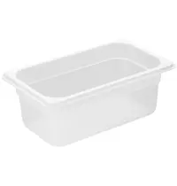 Nisbets Essentials GN-Bak | Polypropyleen | 1/4 GN | Hoogte 100mm | 265x162x100(h)mm 