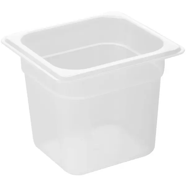 GN-Bak | Polypropyleen | 1/6 GN | Hoogte 150mm | 176x162x150(h)mm