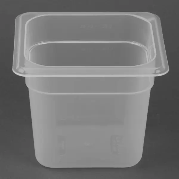 GN-Bak | Polypropyleen | 1/6 GN | Hoogte 150mm | 176x162x150(h)mm