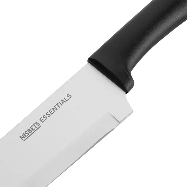 Koksmes | RVS | Zwart | Lemmetlengte 200mm