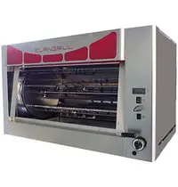 ElanGrill Kippengrill | DELTA | Gas | 6 Spitten | 30 Kippen | 13.8kW/0.25kW (230V) | Waakvlam | 1250x710x730(h)mm
