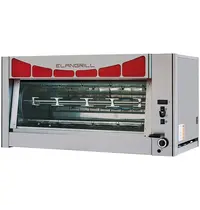 ElanGrill Kippengrill | DELTA | Gas | 6 Spitten | 42 Kippen | 13.8kW/0.25kW (230V) | Waakvlam | 1450x710x730(h)mm 