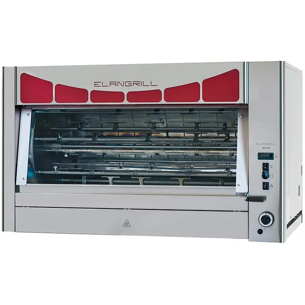 Kippengrill | DELTA | Gas | 12 Spitten | 72 Kippen | 26.5kW/0.25kW (230V) | Waakvlam | 1250x830x850(h)mm