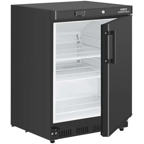 Koelkast | Energiezuinig | 150L | Zwart | 0°C/+8°C | Statisch + Ventilator | 600x615x855(h)mm
