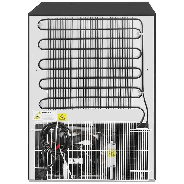 Koelkast | Energiezuinig | 150L | Zwart | 0°C/+8°C | Statisch + Ventilator | 600x615x855(h)mm