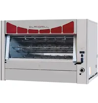 ElanGrill Kippengrill | DELTA | Gas | 18 Spitten | 108 Kippen | 24kW/0.25kW (230V) | Waakvlam | 1250x1040x980(h)mm 