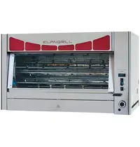 ElanGrill Kippengrill | DELTA | Elektrisch | 12 Spitten | 72 Kippen | 12kW (400V) | 1250x830x850(h)mm 