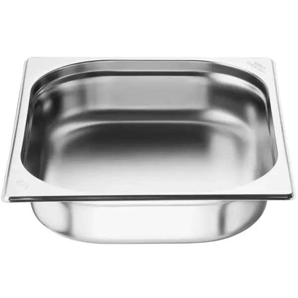 GN-Bakken | RVS | 1/2 GN | Hoogte 65mm | 3 Stuks | 325x265x65(h)mm