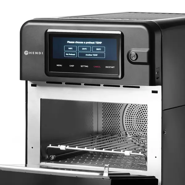 High Speed Oven | CombiTurbo | Elektrisch | 93°C/275°C | Hetelucht + Magnetron | 3kW (230V) | Touchscreen + USB | 402x735x608(h)mm