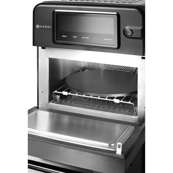 High Speed Oven | CombiTurbo | Elektrisch | 93°C/275°C | Hetelucht + Magnetron | 3kW (230V) | Touchscreen + USB | 402x735x608(h)mm