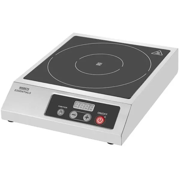 Inductiekookplaat | 1 Kookpunt (Ø280) | 60°C/240°C | 3kW (230V) | Timer | 310x388x90(h)mm