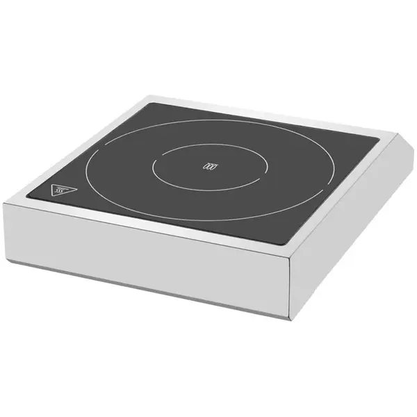 Inductiekookplaat | 1 Kookpunt (Ø280) | 60°C/240°C | 3kW (230V) | Timer | 310x388x90(h)mm