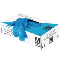 Vogue Handschoenen | Kunststof | Blauw | Gepoederd | Incl. Dispenser | 500 Stuks