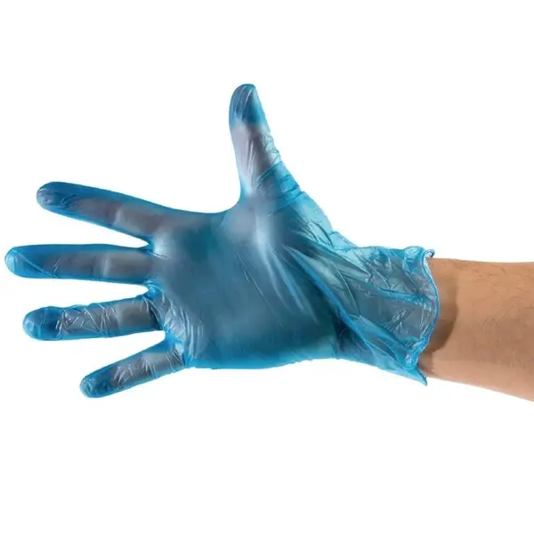 Handschoenen | Kunststof | Blauw | Gepoederd | Incl. Dispenser | 500 Stuks