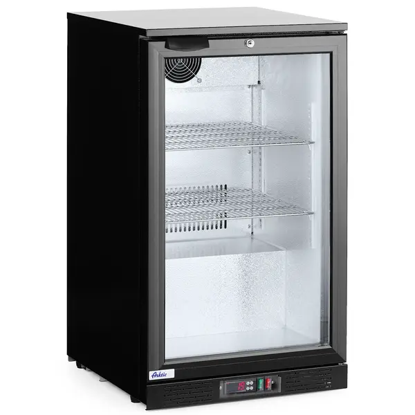 Barkoelkast | 103L | Zwart | +2°C/+10°C | Statisch + Ventilator | 500x530x865(h)mm