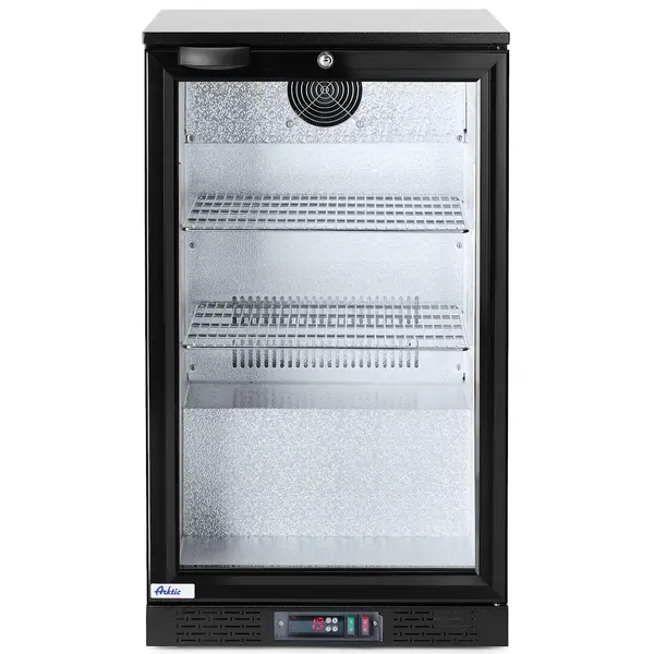 Barkoelkast | 103L | Zwart | +2°C/+10°C | Statisch + Ventilator | 500x530x865(h)mm