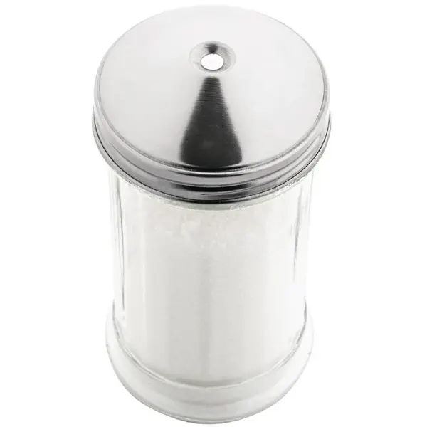 Suikerstrooier | Glas | 0.34L | Gat | Ø70x140(h)mm