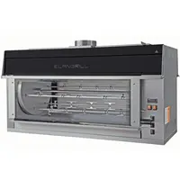 ElanGrill Kippengrill | ISOLA | Elektrisch | 18 Spitten | 126 Kippen | 22.5kW (400V) | 1450x958x985(h)mm 