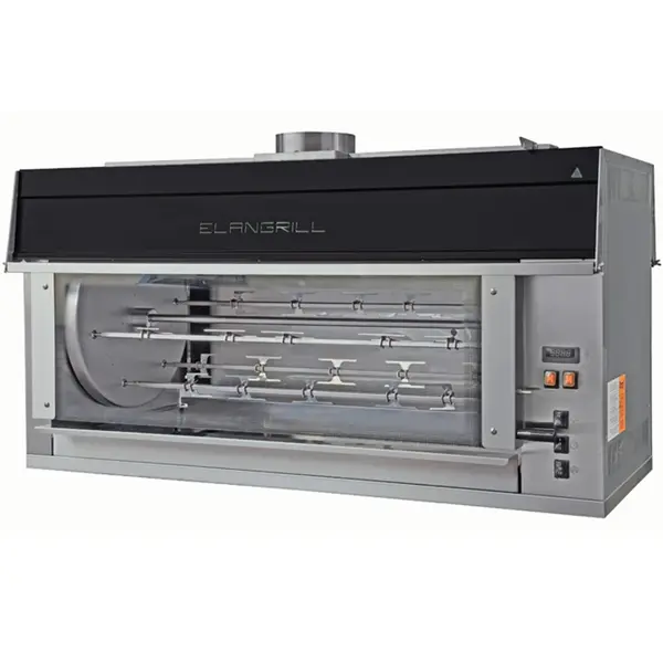 Kippengrill | ISOLA | Elektrisch | 18 Spitten | 126 Kippen | 22.5kW (400V) | 1450x958x985(h)mm