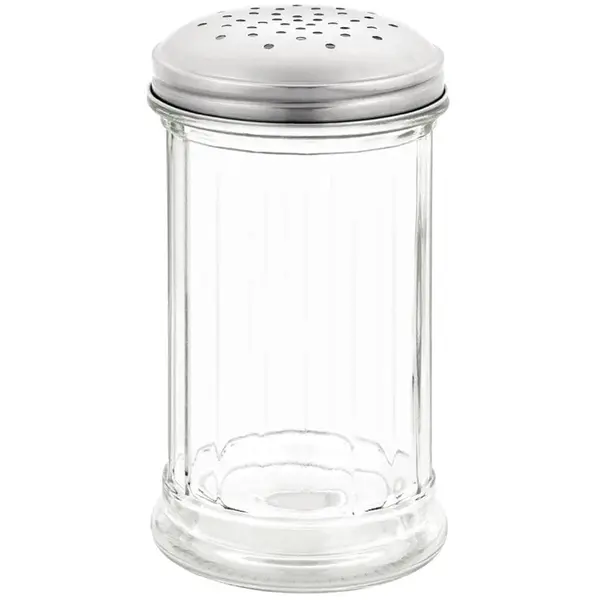 Suikerstrooier | Glas | 0.34L | Schroefdop | Ø70x140(h)mm
