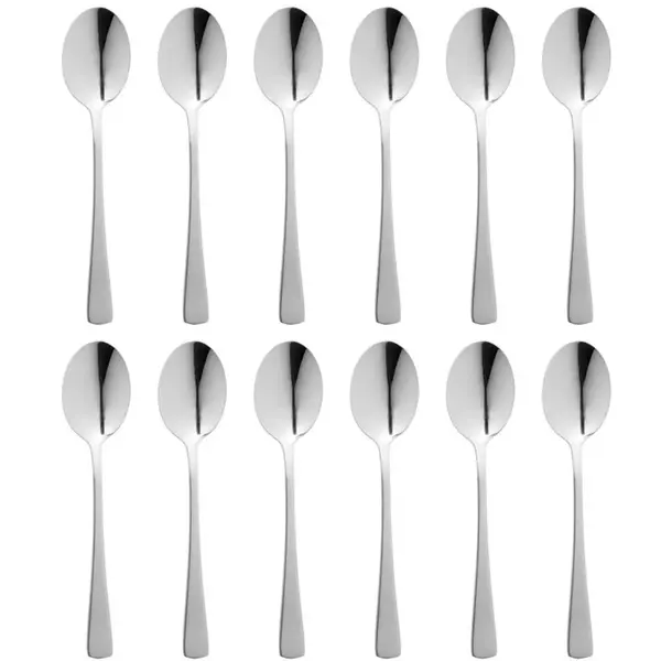 Dessertlepels | CLIFTON | RVS | 12 Stuks | 180mm
