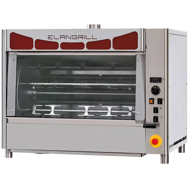 Kippengrill | GER | Elektrisch | 6 Spitten | 24-30 Kippen | 11.8kW (400V) | 1102x718x861(h)mm