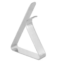 Olympia Tafelkleedklemmen | RVS | 4 Stuks | 57x12x73(h)mm