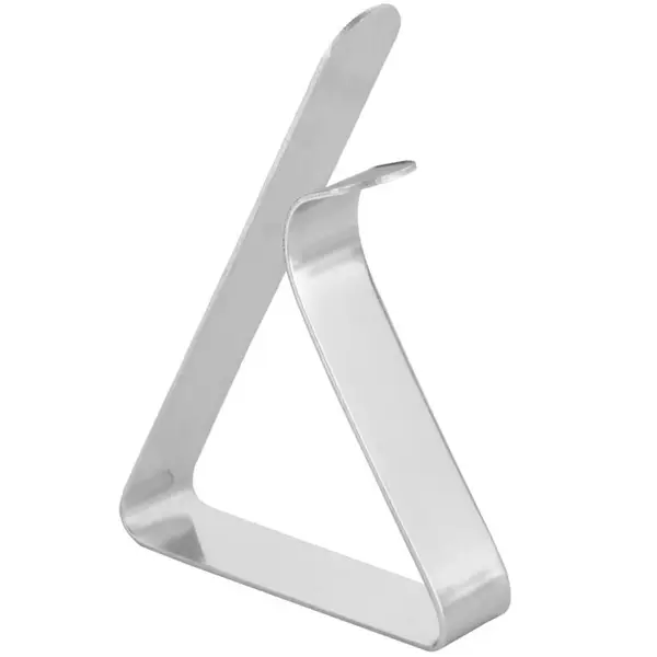 Tafelkleedklemmen | RVS | 4 Stuks | 57x12x73(h)mm