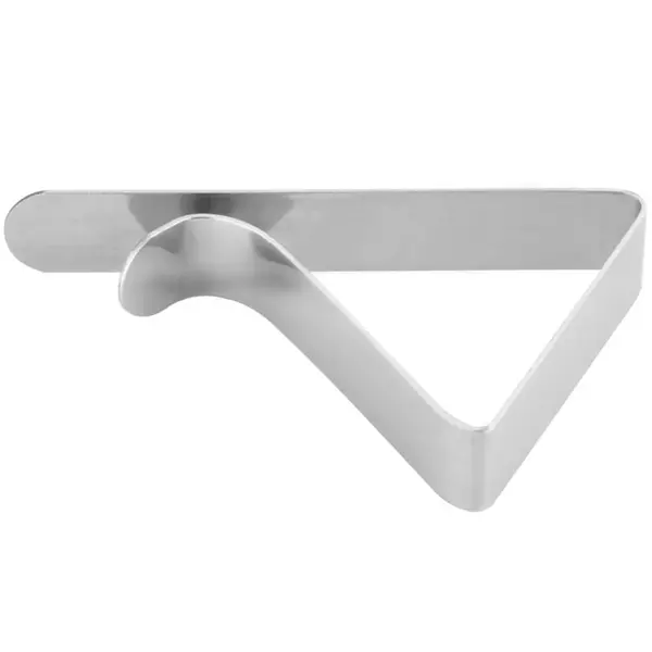 Tafelkleedklemmen | RVS | 4 Stuks | 57x12x73(h)mm