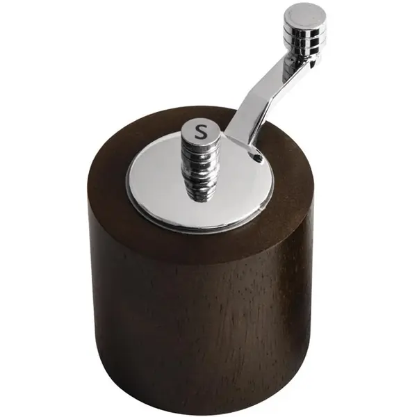 Peper-/Zoutmolen | Hout/RVS | Ø63x80(h)mm