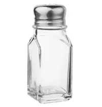 Olympia Peper-/Zoutstrooiers | Glas/RVS | 0.06L | 12 Stuks | Ø40x100(h)mm
