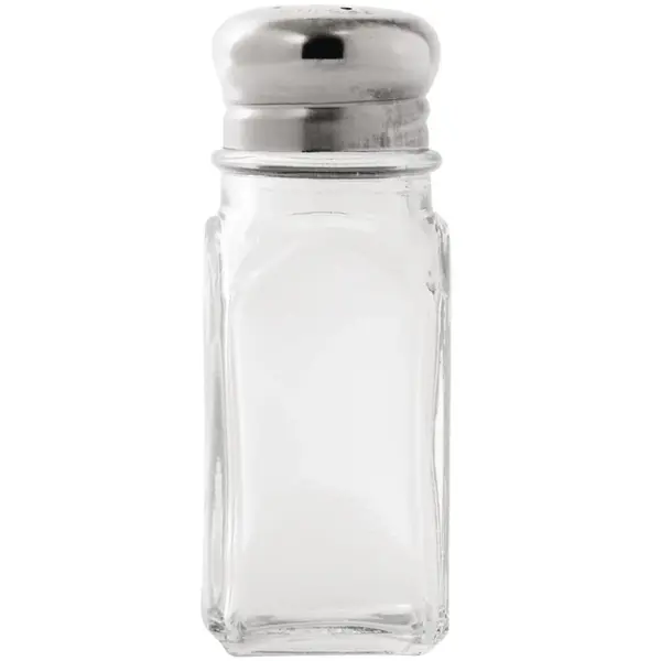 Peper-/Zoutstrooiers | Glas/RVS | 0.06L | 12 Stuks | Ø40x100(h)mm