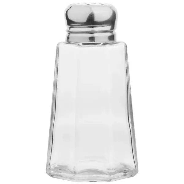 Peper-/Zoutstrooiers | Glas/RVS | 0.06L | 12 Stuks | Ø47x93(h)mm