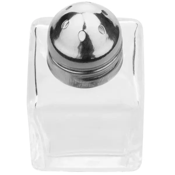 Peper-/Zoutstrooiers | Glas/RVS | 0.02L | 12 Stuks | Ø30x50(h)mm