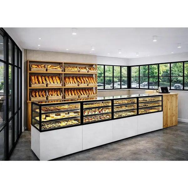 Warmhoudvitrine | INTEGRA | Wit/Zwart | 60°C/70°C | Geventileerd | 4 Niveaus | Zelfbediening | 1.53kW (230V) | Touchscreen | Wielen (Geremd) | 600x600x1400(h)mm