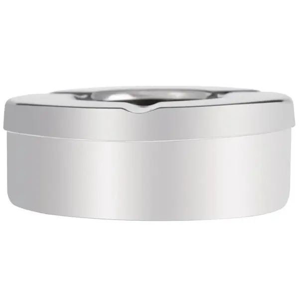 Terras Asbakken | RVS | 6 Stuks | Ø90x35(h)mm