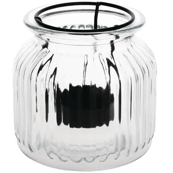 Kaarsenhouders | Glas | Transparant | 6 Stuks | Ø110x105(h)mm
