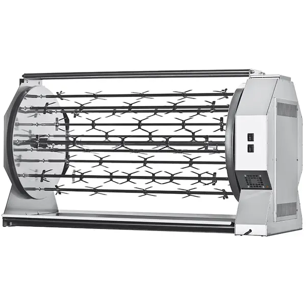 Kippengrill | CAMINO | Hout | 18 Spitten | 72 Kippen | 0.25kW (230V) | 1020x800x920(h)mm