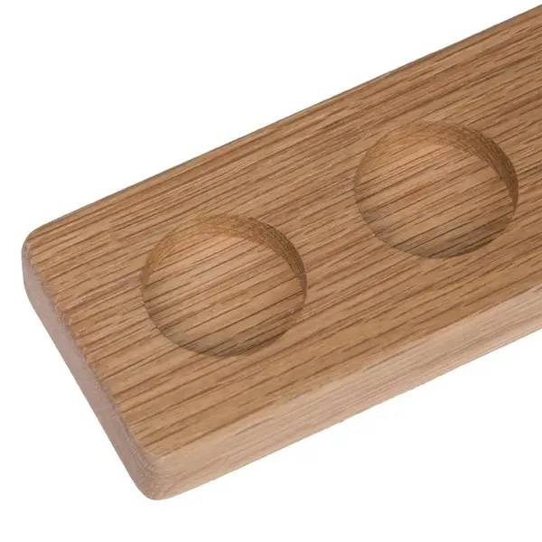 Shotplank | Hout | 6 Vakken | 500x60x20(h)mm