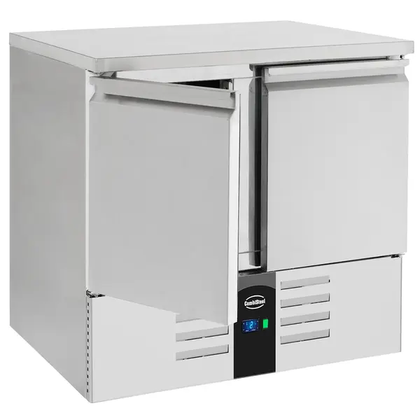 Vrieswerkbank | COMPACT LINE | 257L | 2 Deuren (1/1 GN) | -10°C/-20°C | Statisch + Ventilator | 943x700x855(h)mm