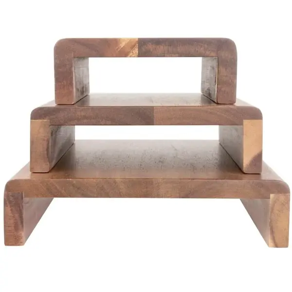 Displayverhogers | Hout | 3 Stuks